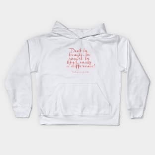 Don't Be Bougie Kids Hoodie